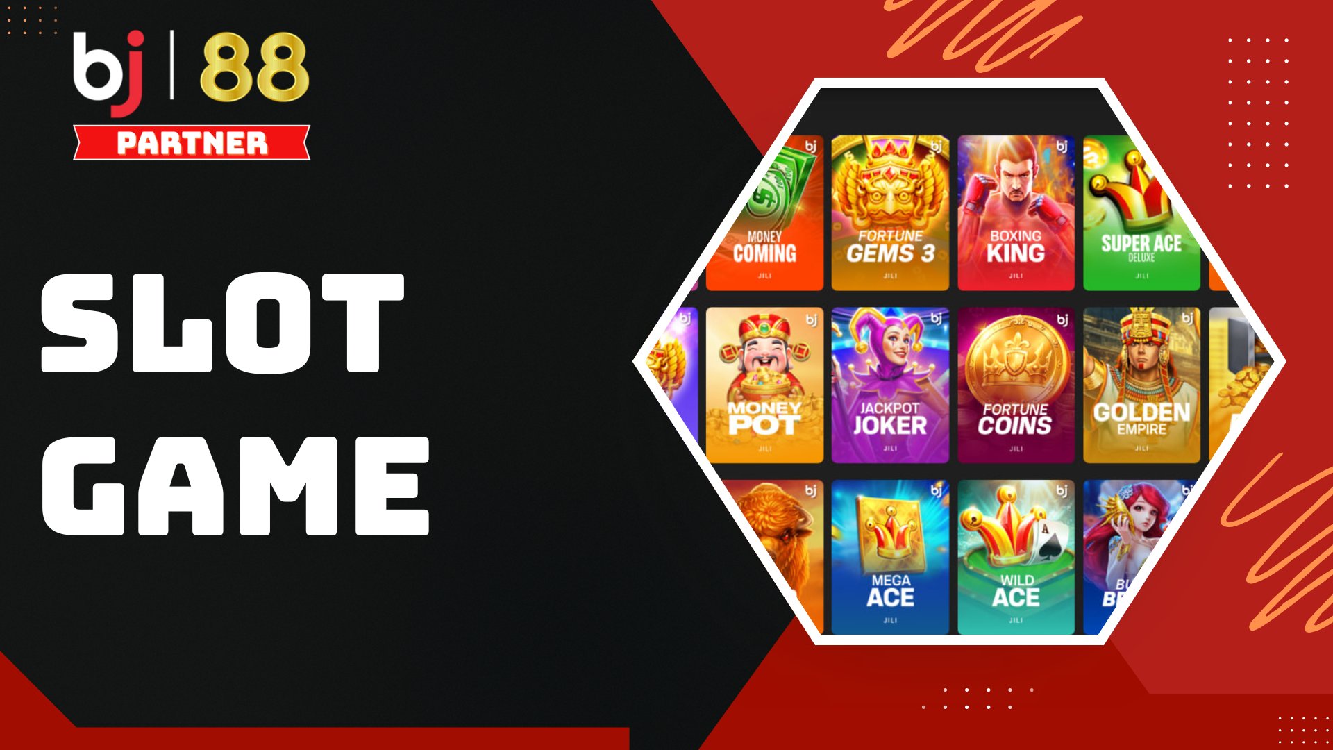 BJ88 ⭐️ Trực Tiếp Đá Gà BJ88VND.Com Chính Thức 2026 28 Sảnh nổ hũ (Slot game) tại BJ88 quy tụ hơn 30+ nhà phát hành danh tiếng toàn cầu mang đến kết quả ngẫu nhiên, xanh chín, bạn hoàn toàn yên tâm không lo vấn đề gian lận thuật toán.